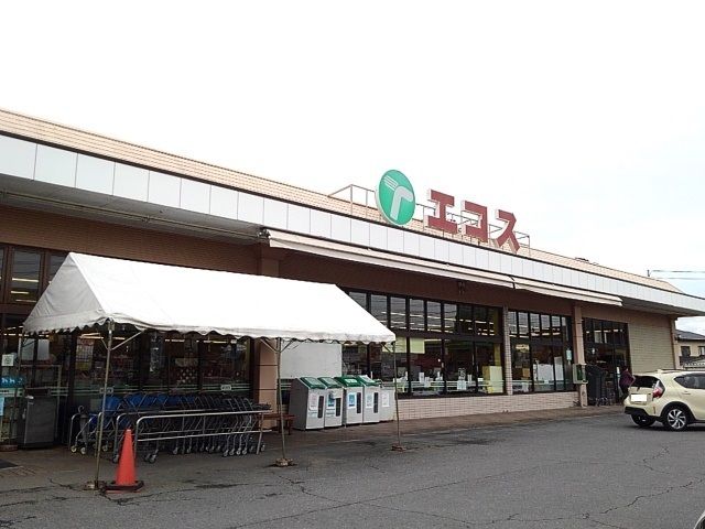 スーパー　エコス下館岡芹店（スーパー）まで550m