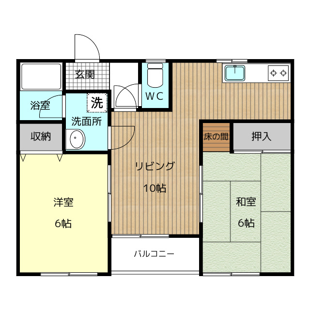 イコアスの間取り