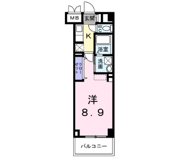 ザ　ベース東姫路の間取り