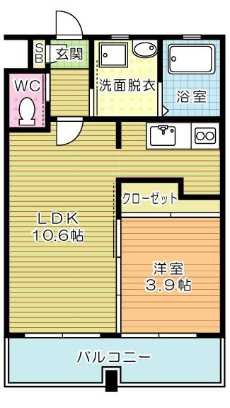 プラチナスタイルの間取り