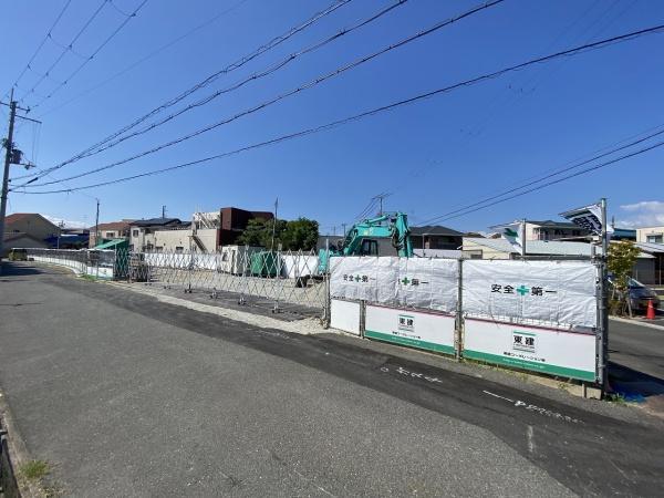 【（仮称）堺市中区深井中町新築アパートの建物外観】