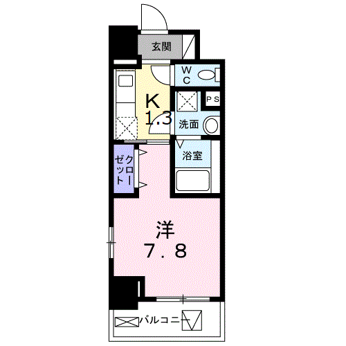 グランシャトル　高崎の間取り