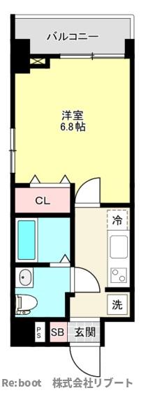 ラクラス下総中山の間取り