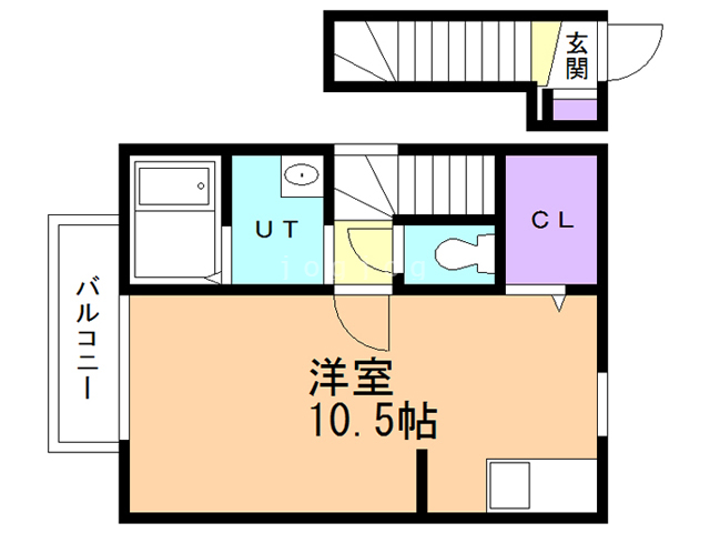 セジュール・レーベンの間取り