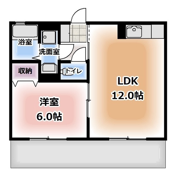 ファミール東川の間取り