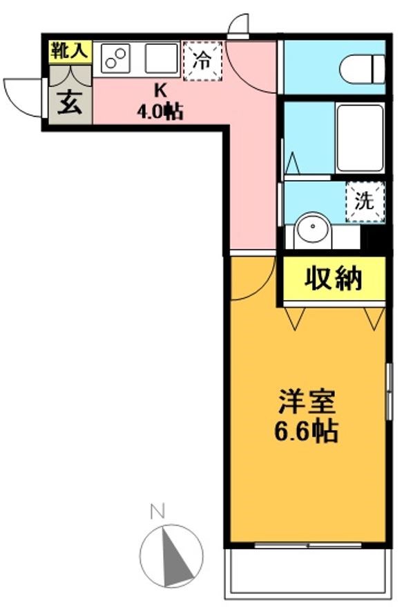 メゾンルージュ赤堤の間取り