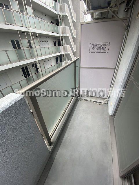 バルコニー　落ち着いた時間を過ごせるバルコニーです