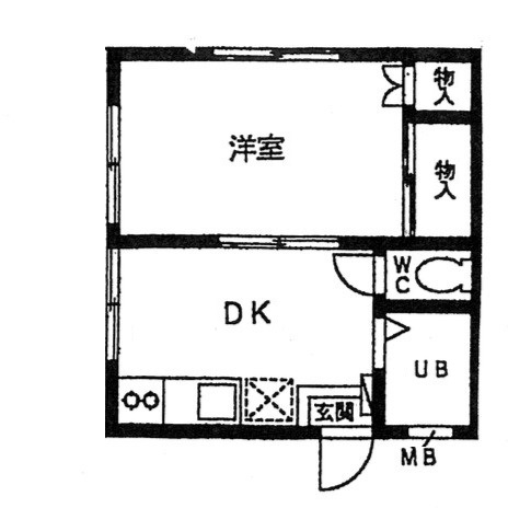 ユトリロ談合町の間取り