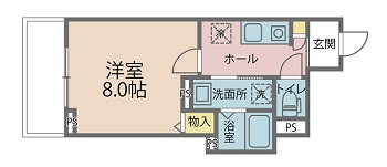 シャーメゾン神明の間取り