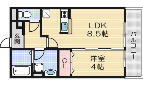 ミューイチマサの間取り