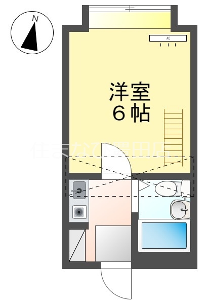 コスモ21カワイの間取り