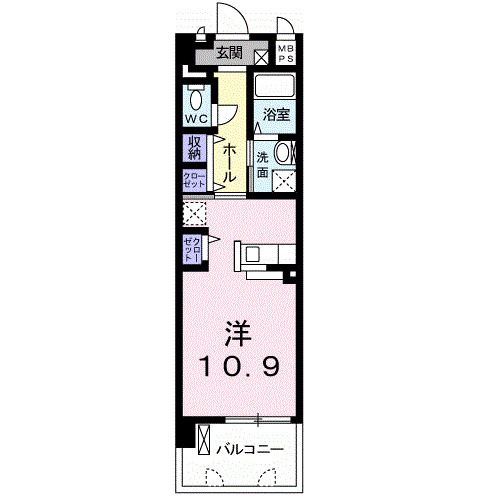 Ｓｏｌ　Ｌｅｖａｎｔｅ　国府の間取り