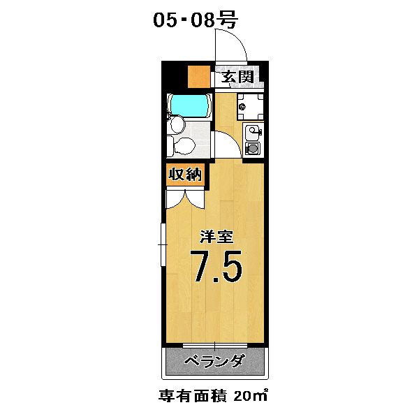 TATSUMIYAビルの間取り