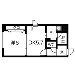 プライムアーバン大通公園IIの間取り