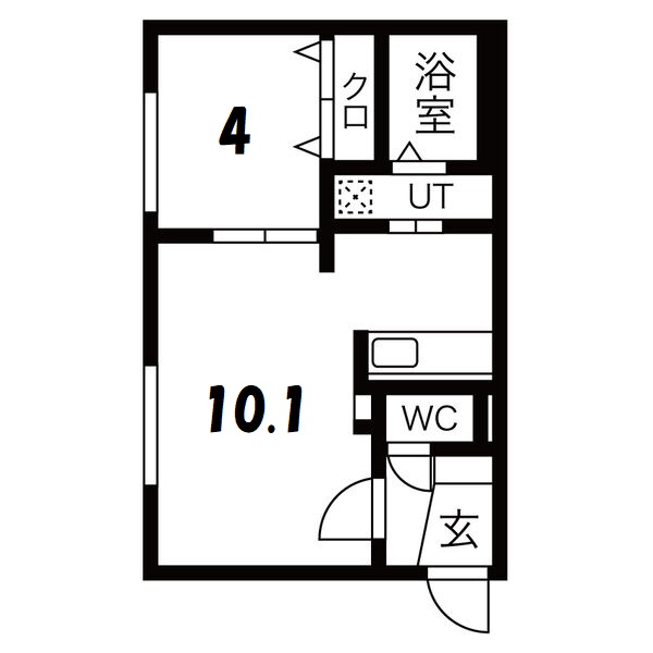 ＡＬＰＨＡ山鼻の間取り