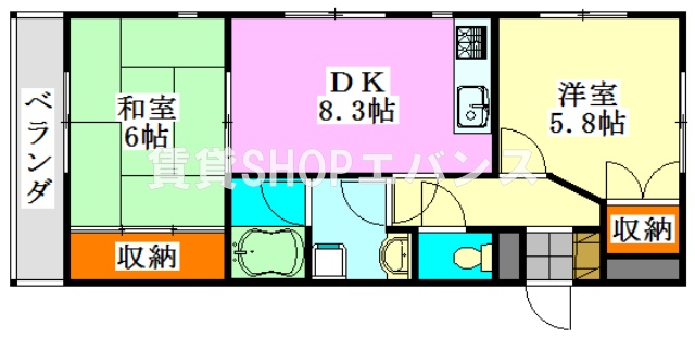 三井ファインの間取り