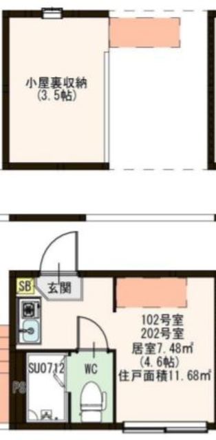 Jewel Court　北千住の間取り