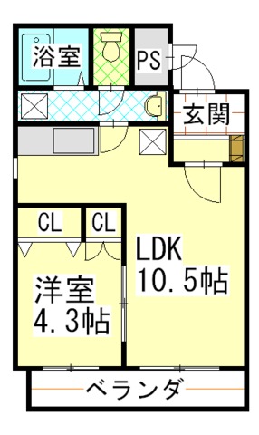 サンモールの間取り