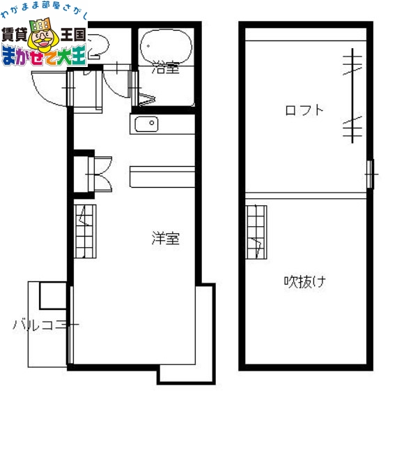 スタジアム・ビューの間取り