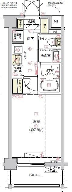 FORTIS大森の間取り