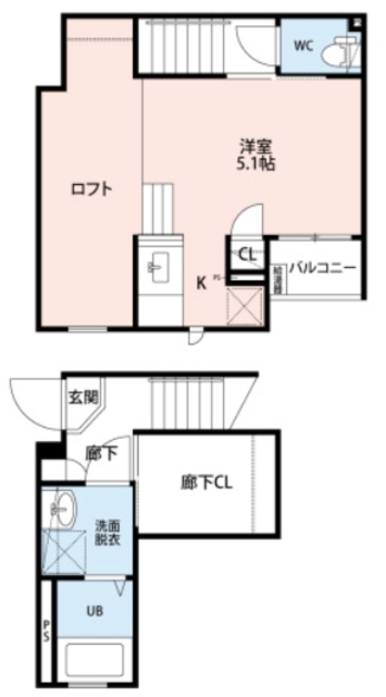 CB原市ジョイアの間取り