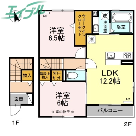 グランチェスタ久居の間取り