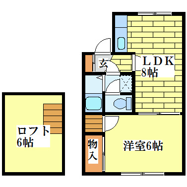 マクセル平岡の間取り