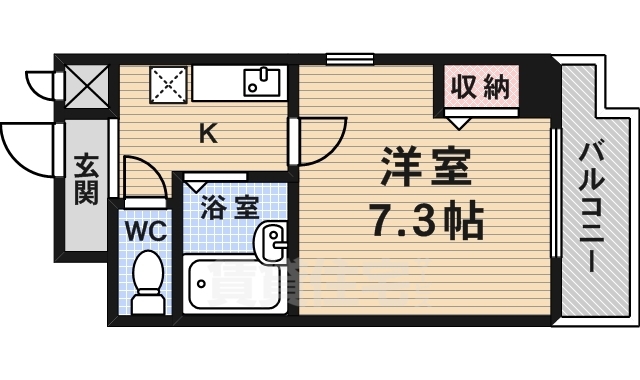 レタンドゥラメールCK2（シーケーツー）の間取り