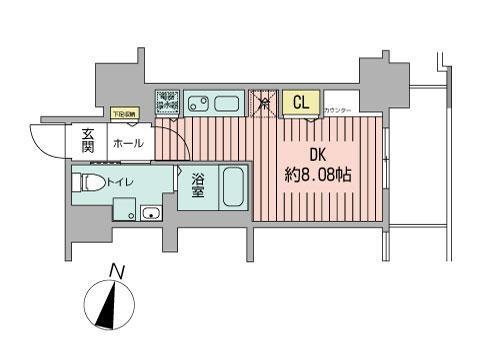 パシフィックタワー札幌の間取り