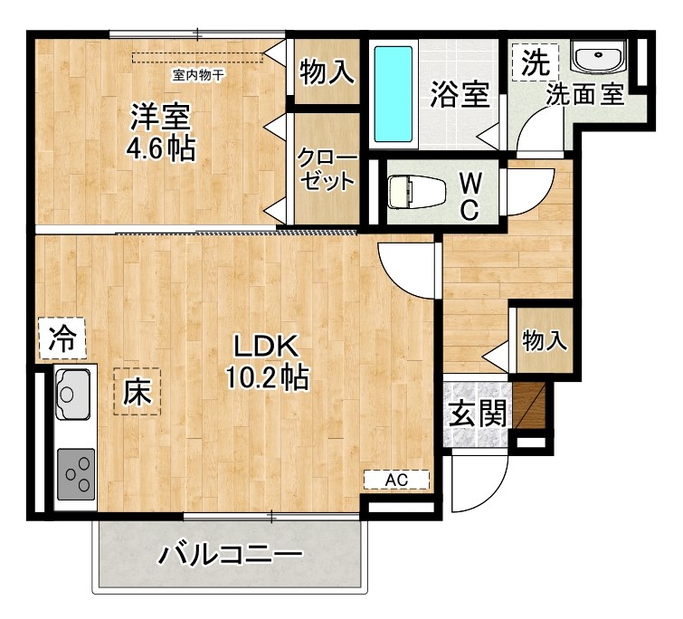 GRANCASA下貫（グランカーサ下貫）の間取り