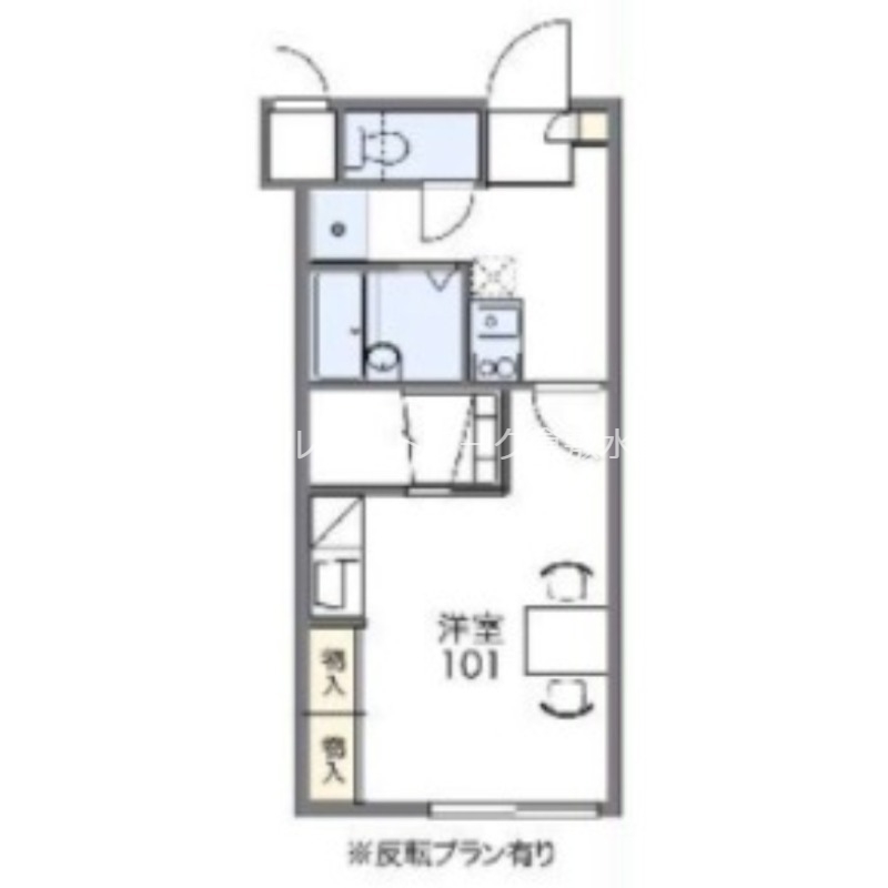 倉敷市日ノ出町のマンションの間取り