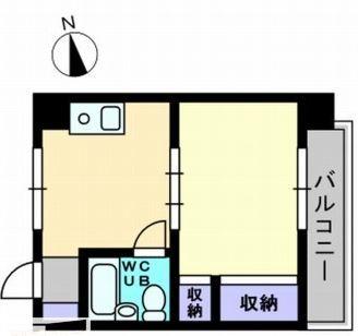 高松市亀岡町のマンションの間取り