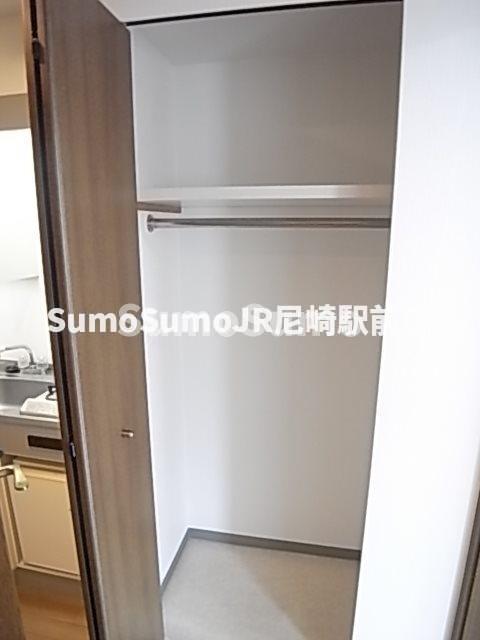 収納　大きなスペースがあり、収納には困りません