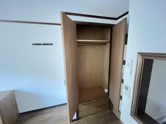 収納　同マンション別部屋参考写真となります。