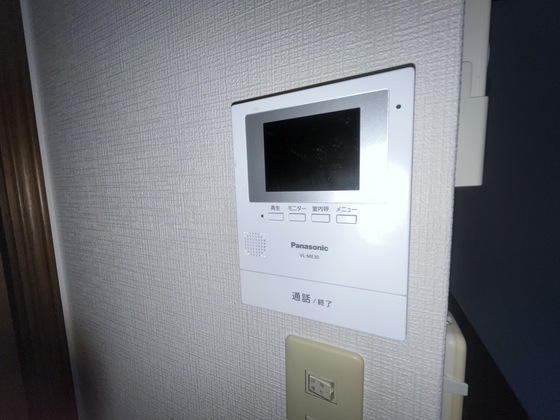 セキュリティ　同マンション別部屋参考写真となります。