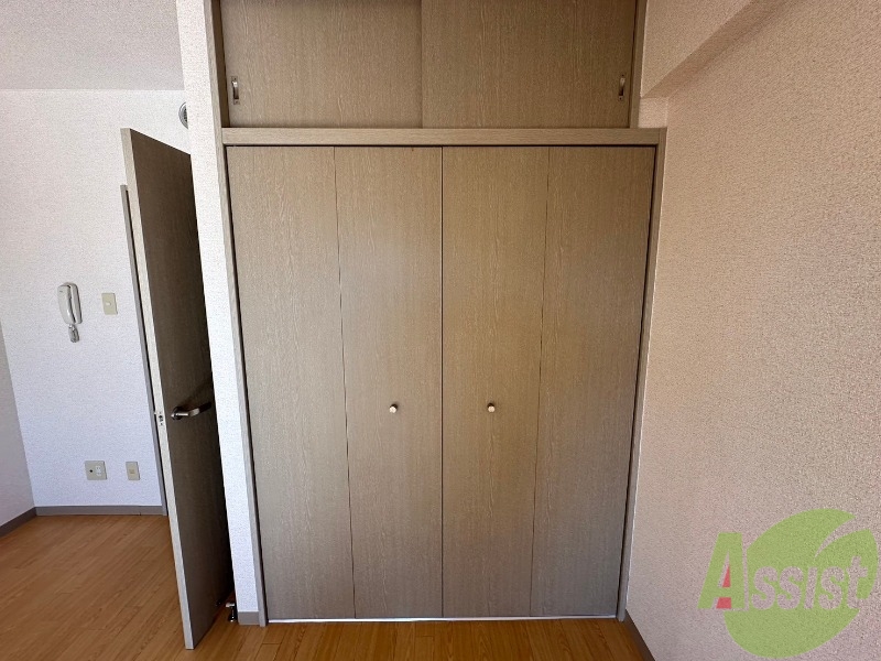 収納　クローゼットも完備、荷物が多い方も安心。