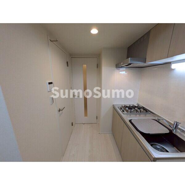 キッチン　コンパクトなキッチンで掃除もラクラク