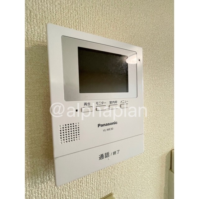 セキュリティ　ＴＶインターフォンで訪問者を確認できます