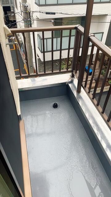 バルコニー　広々としたバルコニーです