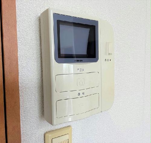 セキュリティ　モニター付きインターホン
