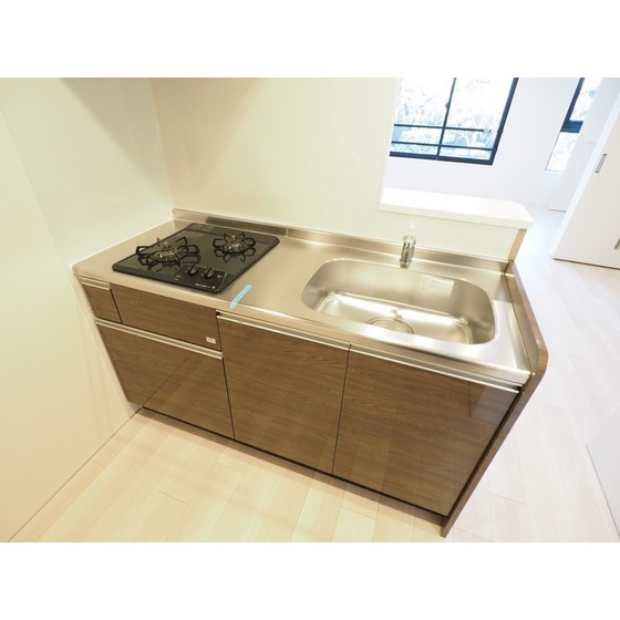 キッチン　２口システムキッチン