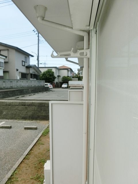 バルコニー　洗濯物も干せますね