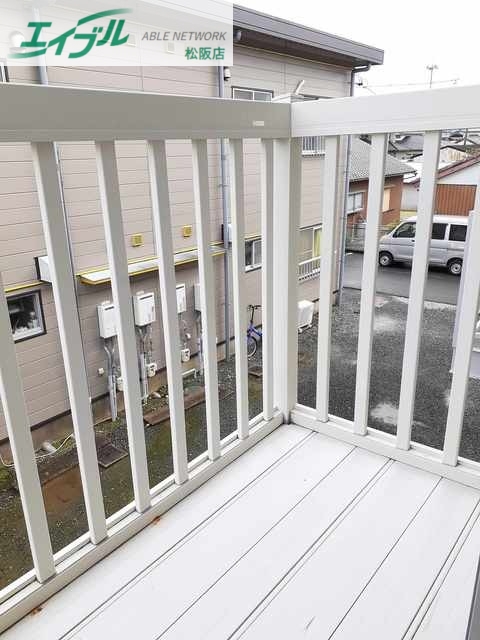 バルコニー　同型部屋写真です。