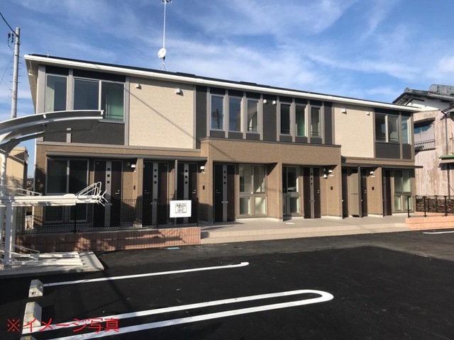 建物外観　新築1LDK。貴重なペット可物件です。