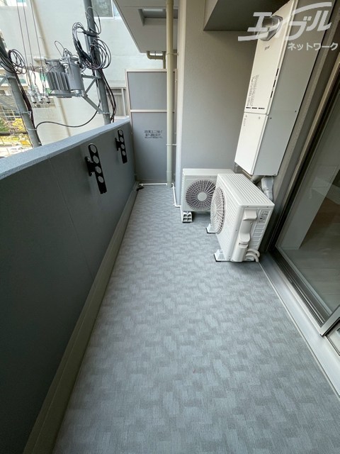 バルコニー　広々としたバルコニ―です。