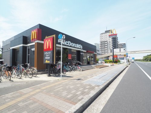 飲食店　マクドナルド 14号稲毛店（飲食店）まで351m