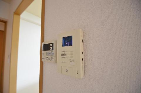 セキュリティ　カメラ付インターホン（イメージ）