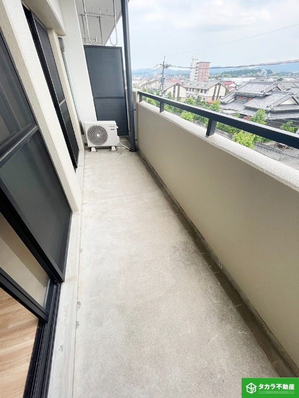 バルコニー　写真は４０６号