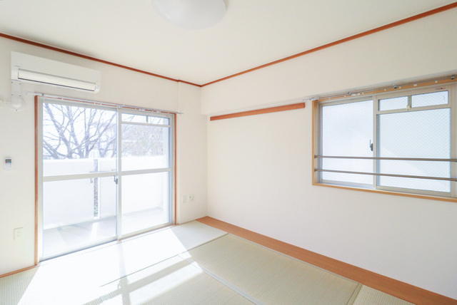 その他部屋・スペース　和室にはエアコンが設置されています