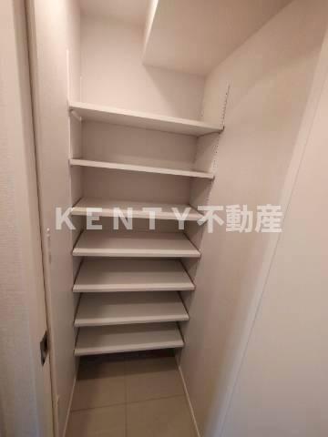 収納　専用の収納スペースです